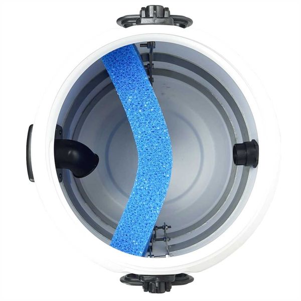 Filtermatte blau für Vorabscheider weiss